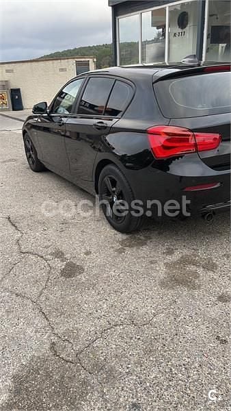 Usado BMW 116 116 CV (85 kW) 2016 Negro Utilitario