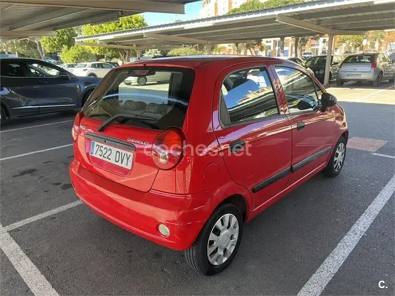 Usado Chevrolet Matiz 51 CV (37 kW) 2006 Rojo Utilitario
