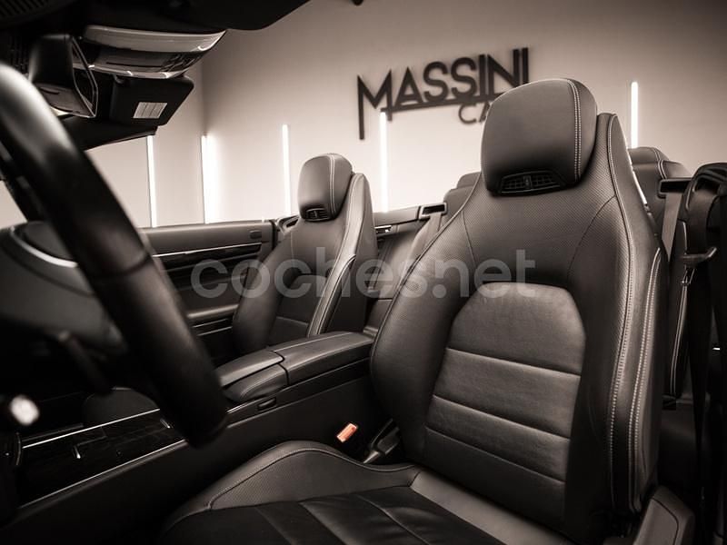 Usado Mercedes E220 170 CV (125 kW) 2014 Negro Descapotable