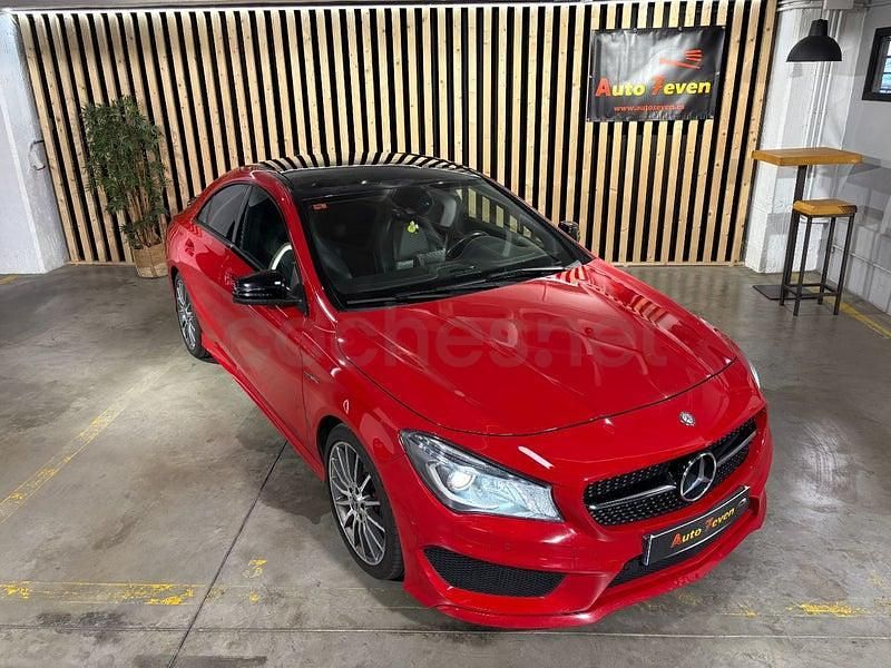 Usado Mercedes CLA250 AMG line 211 CV (155 kW) 2014 Rojo Berlina