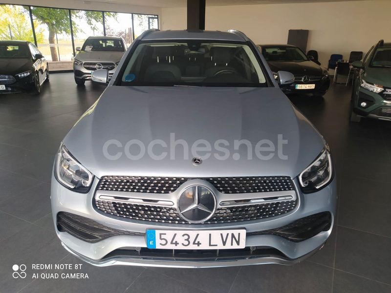 Gris / plata Usado 2021 Mercedes GLC300e SUV | 42.900 € (Caro) - Imagen 1/4