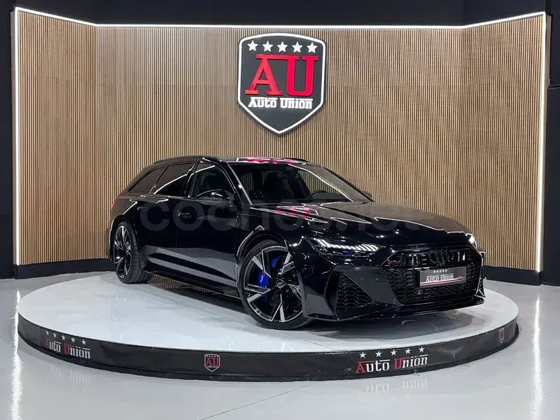 Usado Audi RS6 600 CV (441 kW) 2020 Negro Familiar