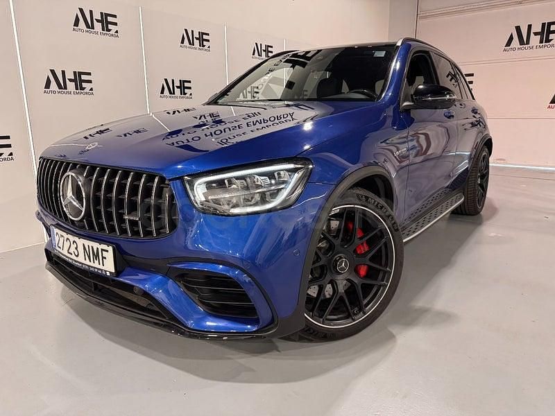Usado Mercedes GLC63 AMG 510 CV (375 kW) 2022 Azul SUV