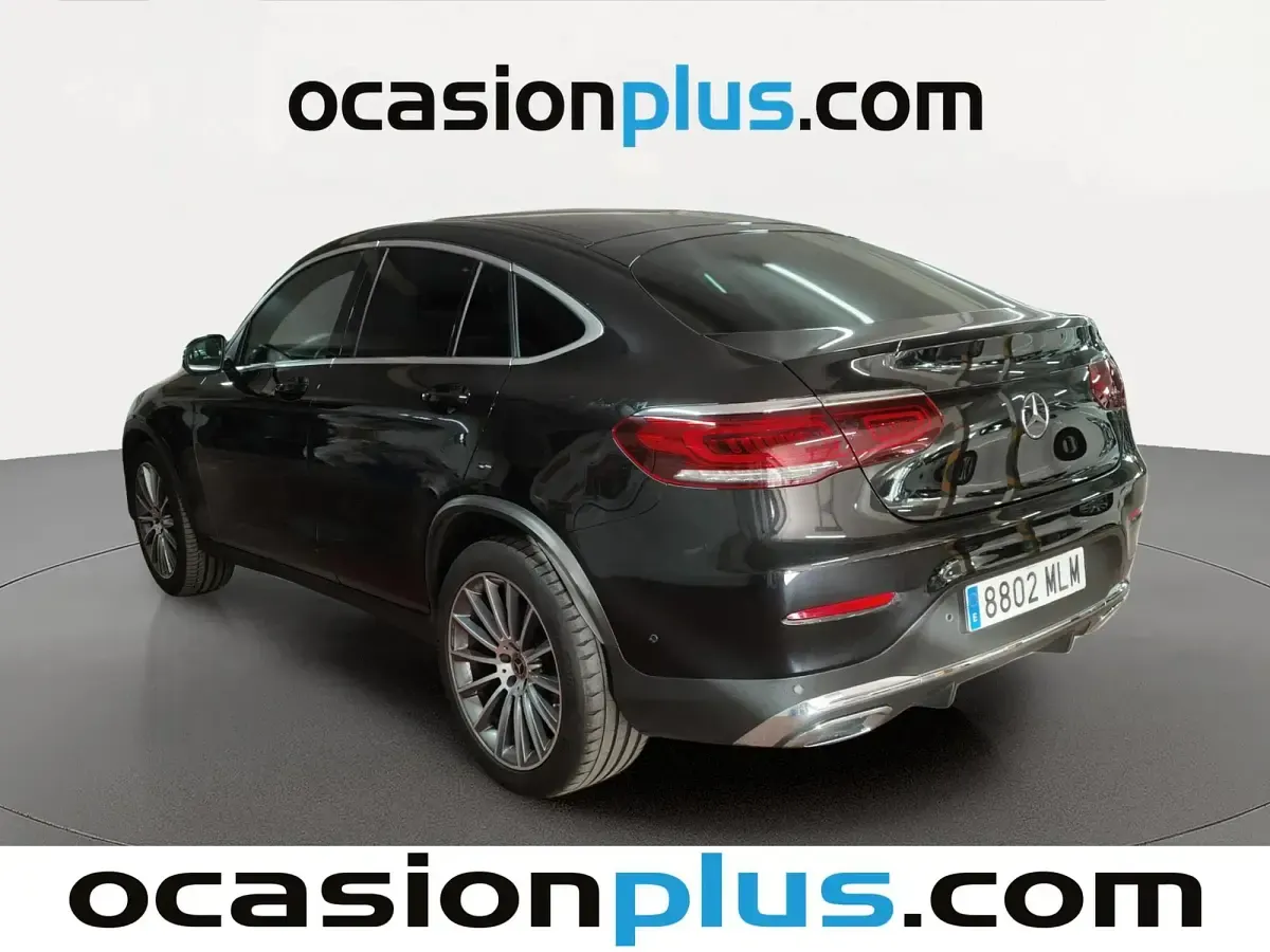 Usado Mercedes GLC220 194 CV (142 kW) 2021 Negro SUV
