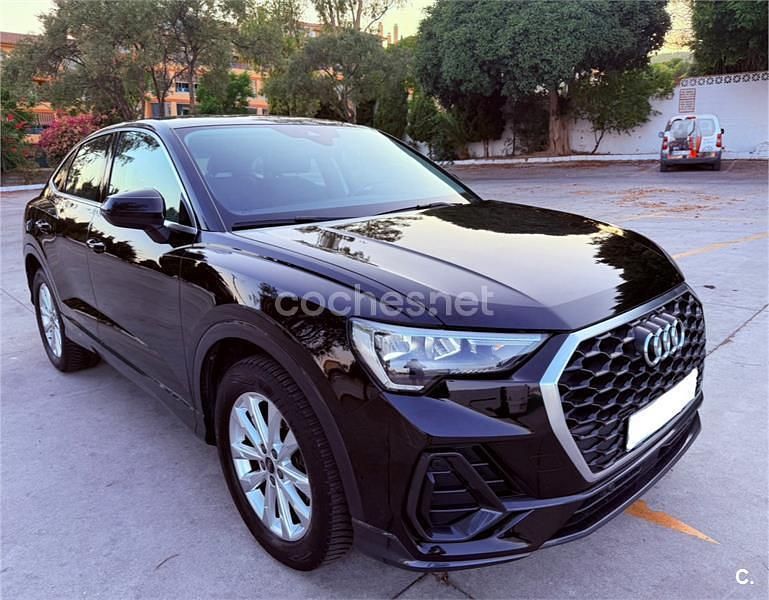 Negro Usado 2021 Audi Q3 Sportback Advanced SUV | 28.900 € (Super precio) - Imagen 1/4