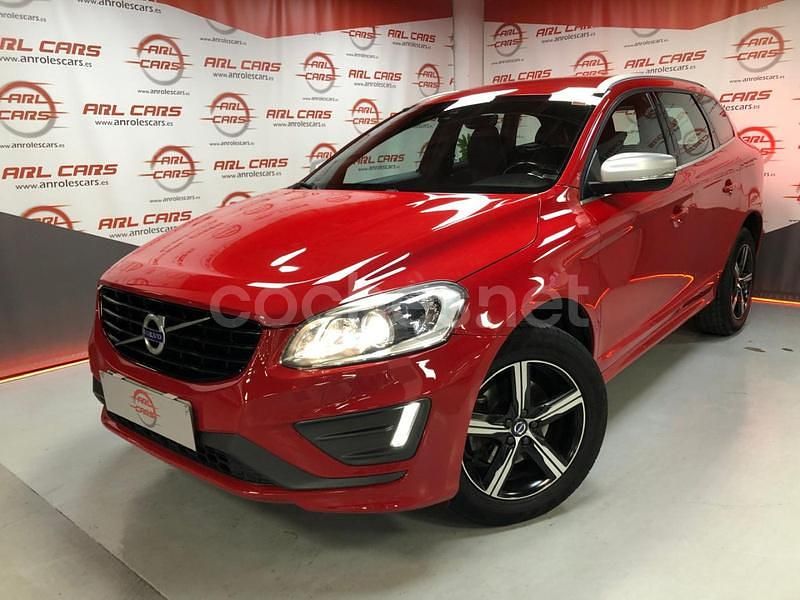 Rojo Usado 2016 Volvo XC60 R-Design Momentum SUV | 19.900 € (Precio justo) - Imagen 1/4