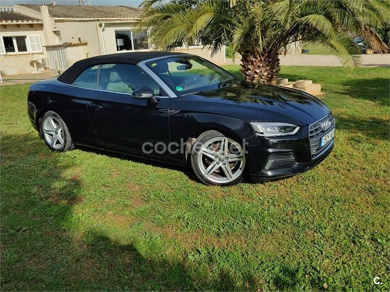 Usado Audi A5 S-Line 150 CV (110 kW) 2018 Negro Coupe