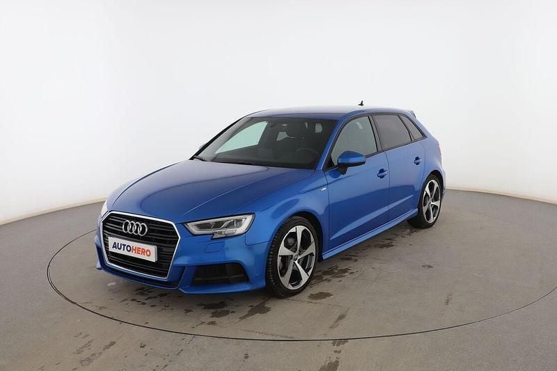 Azul Usado 2018 Audi A3 Sportback S-Line Utilitario | 22.499 € (Precio justo) - Imagen 1/3
