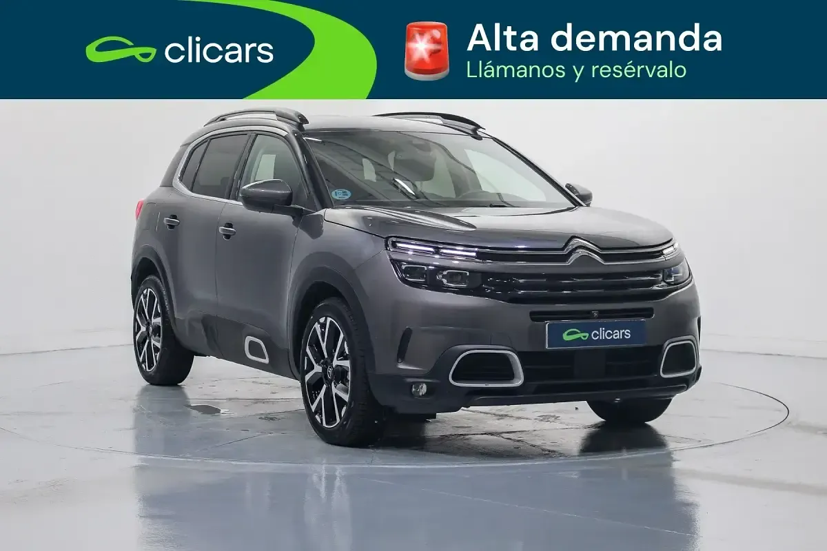 Usado Citroën C5 Aircross Shine 131 CV (96 kW) 2022 Gris SUV