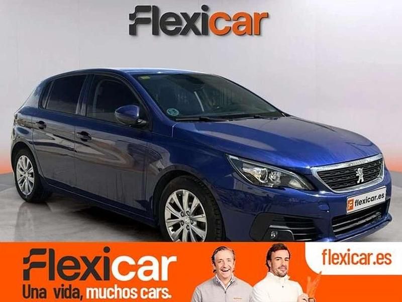 Azul Usado 2020 Peugeot 308 Style Utilitario | 8990 € (Buen precio) - Imagen 1/2