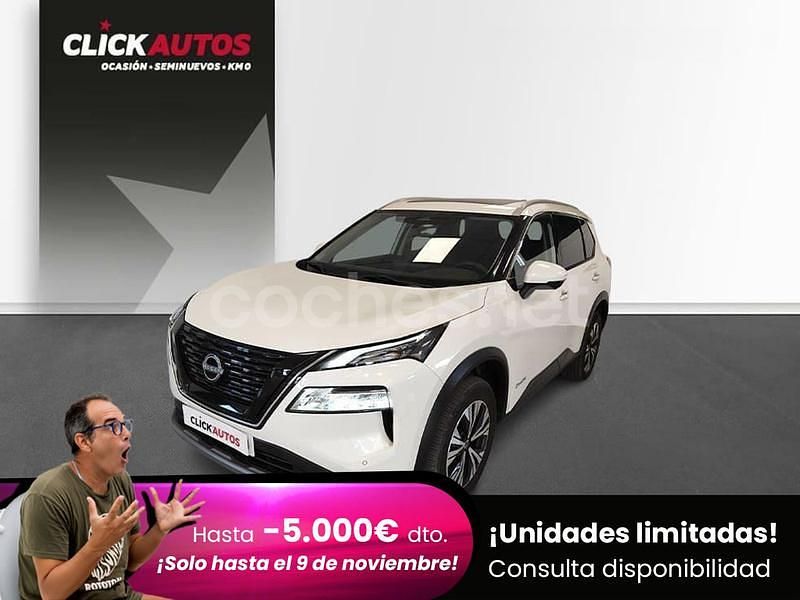 Blanco Usado 2023 Nissan X-Trail N-Connecta SUV | 31.000 € (Precio justo) - Imagen 1/4