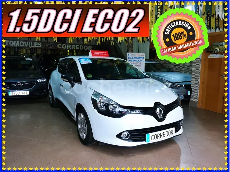 Usado Renault Clio IV Authentique 75 CV (55 kW) 2015 Blanco Berlina