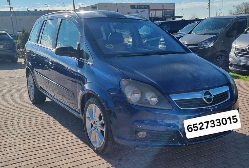 Azul Usado 2007 Opel Zafira Cosmo Monovolumen | 2200 € (Super precio) - Imagen 1/4