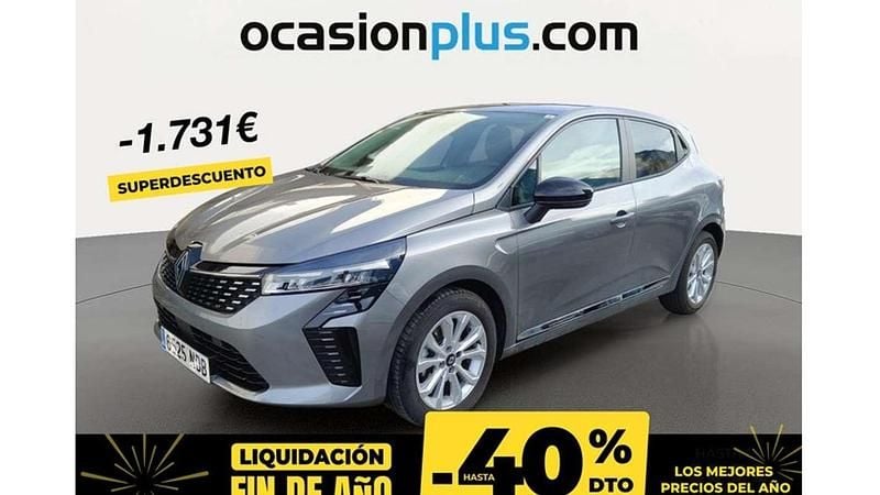 Gris Usado 2025 Renault Clio V Evolution Utilitario | 17.319 € (Precio justo) - Imagen 1/4