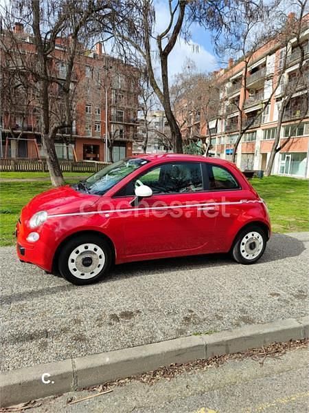 Usado Fiat 500 69 CV (50 kW) 2014 Rojo Berlina