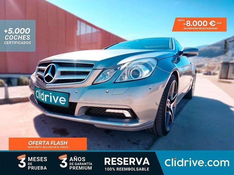 Usado Mercedes E350 231 CV (169 kW) 2009 Gris Coupe