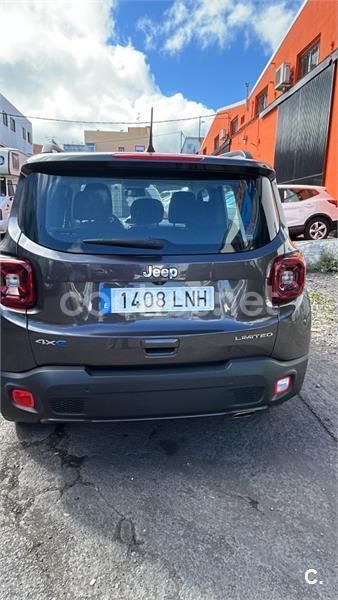 Negro Usado 2021 Jeep Renegade Limited SUV | 18.500 € (Precio justo) - Imagen 1/4