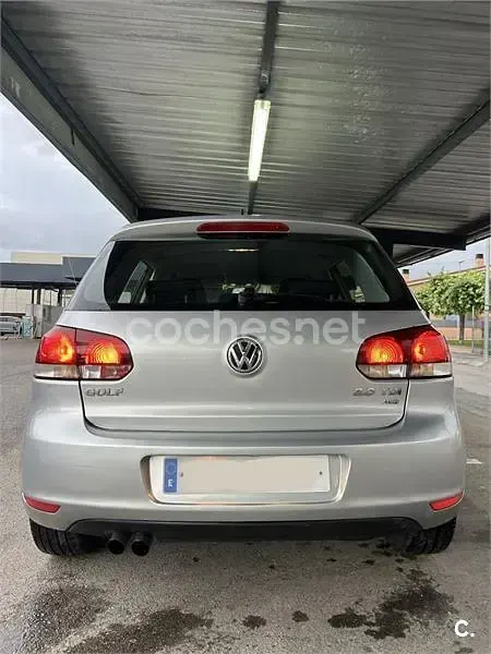 Usado VW Golf VI GT 140 CV (102 kW) 2008 Gris / plata Utilitario