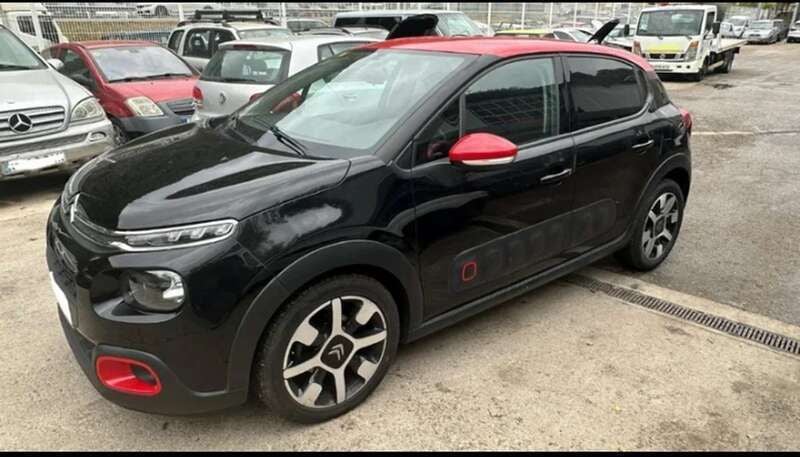 Brugt Citroën C3 Aircross Shine 99 HK (72 kW) 2017 Sort SUV