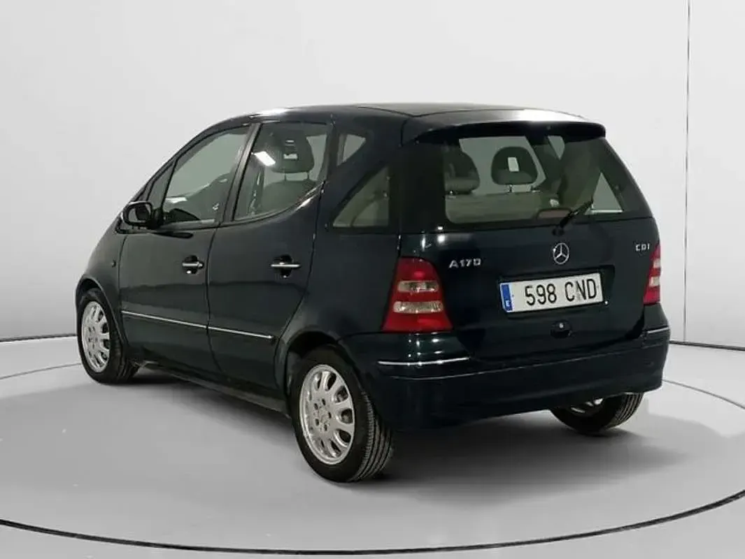 Usado Mercedes A170 Classic 95 CV (69 kW) 2003 Verde Berlina