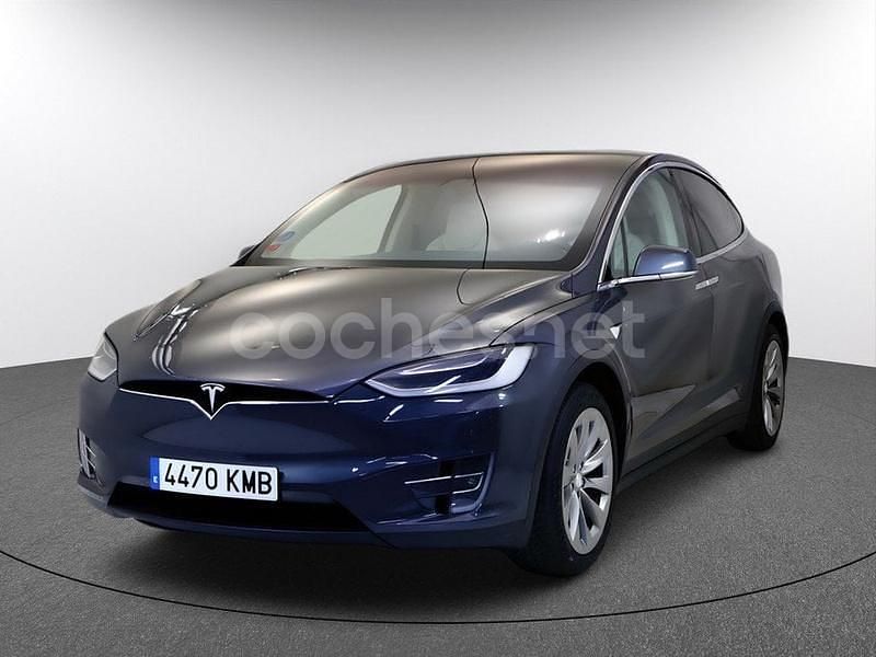 Usado Tesla Model X 500 kW (680 CV) 2018 Gris SUV
