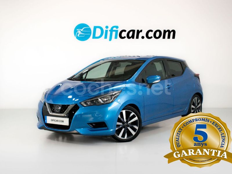 Azul Usado 2020 Nissan Micra Acenta Utilitario | 16.990 € (Caro) - Imagen 1/4