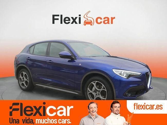 Azul Usado 2022 Alfa Romeo Stelvio Ti SUV | 32.490 € (Precio justo) - Imagen 1/4