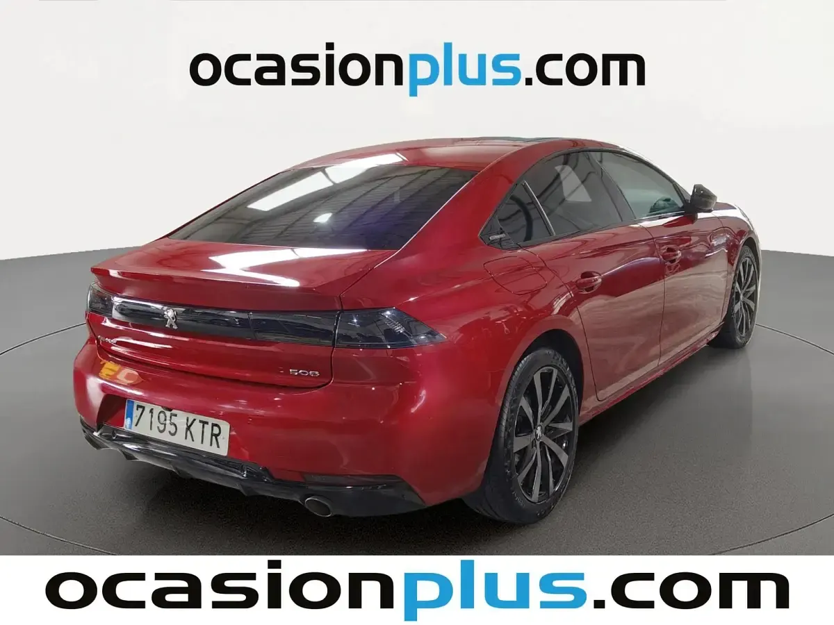 Usado Peugeot 508 GT-line 181 CV (133 kW) 2019 Rojo Berlina