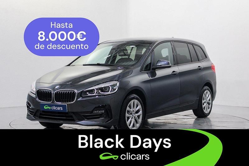 Gris Usado 2021 BMW 218 Gran Tourer Monovolumen | 24.990 € (Un poco caro) - Imagen 1/4