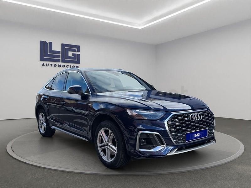 Usado Audi Q5 Sportback S-Line 299 CV (219 kW) 2021 Azul SUV