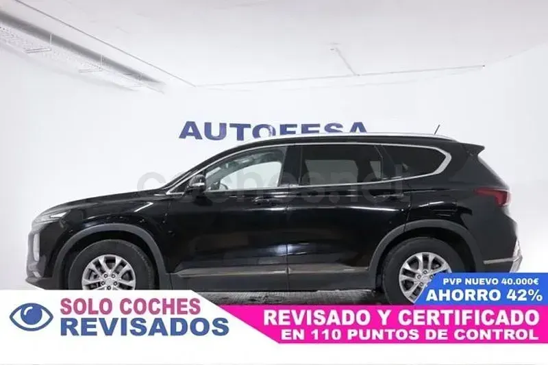 Usado Hyundai Santa Fe 200 CV (147 kW) 2019 Negro SUV