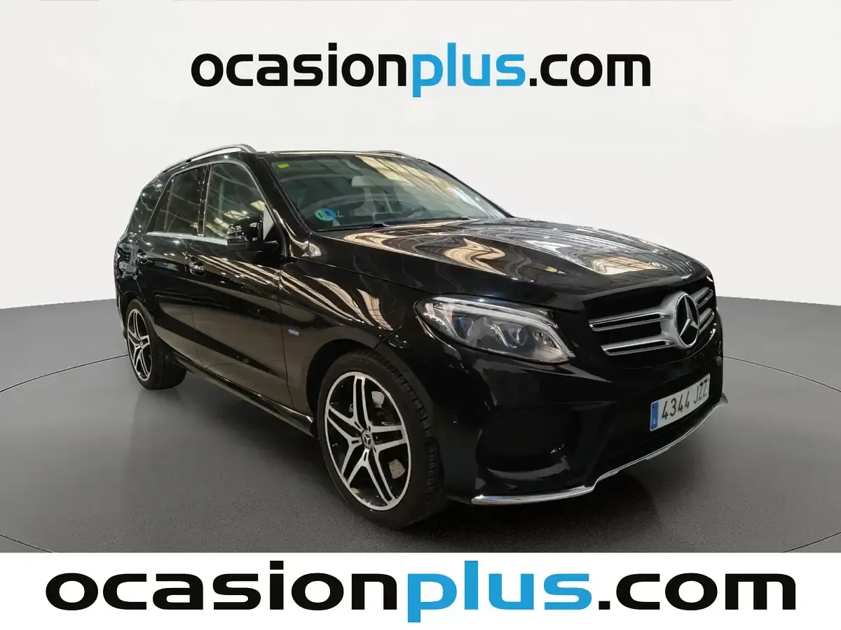Usado Mercedes GLE500 442 CV (325 kW) 2017 Negro Pickup/Camioneta