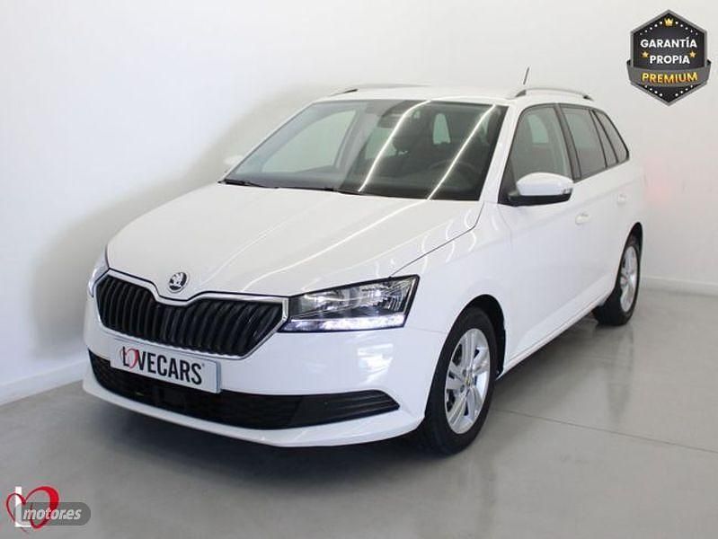 Usado Skoda Fabia Ambition 95 CV (69 kW) 2021 Blanco Familiar