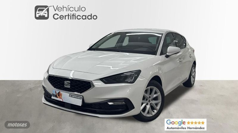 Usado Seat Leon Style 115 CV (84 kW) 2020 Blanco Berlina