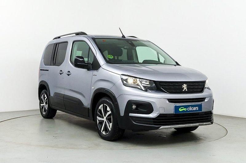 Usado Peugeot Rifter GT-line 131 CV (96 kW) 2020 Gris Monovolumen