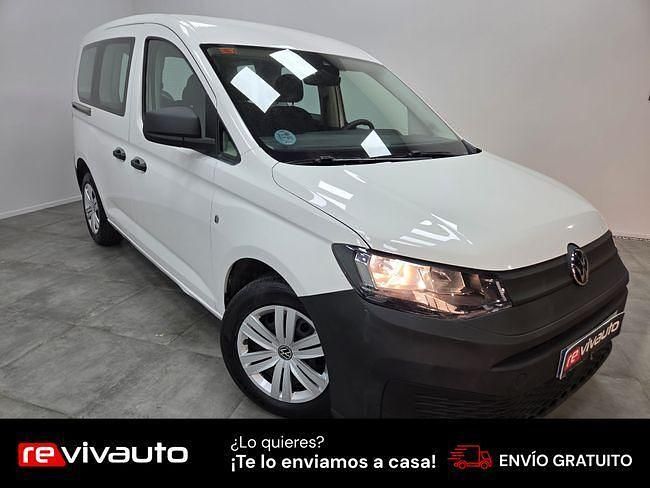 Usado VW Caddy Beach 102 CV (75 kW) 2021 Blanco Monovolumen