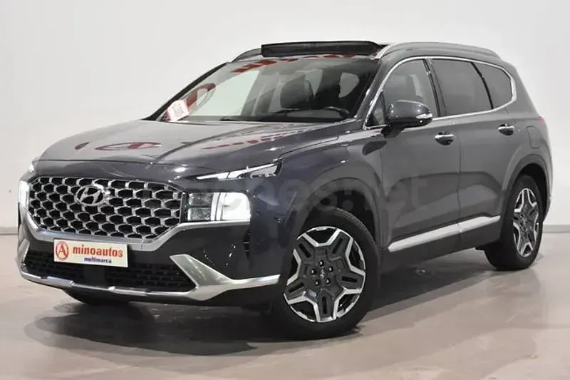 Usado Hyundai Santa Fe 232 CV (170 kW) 2021 Gris / plata SUV