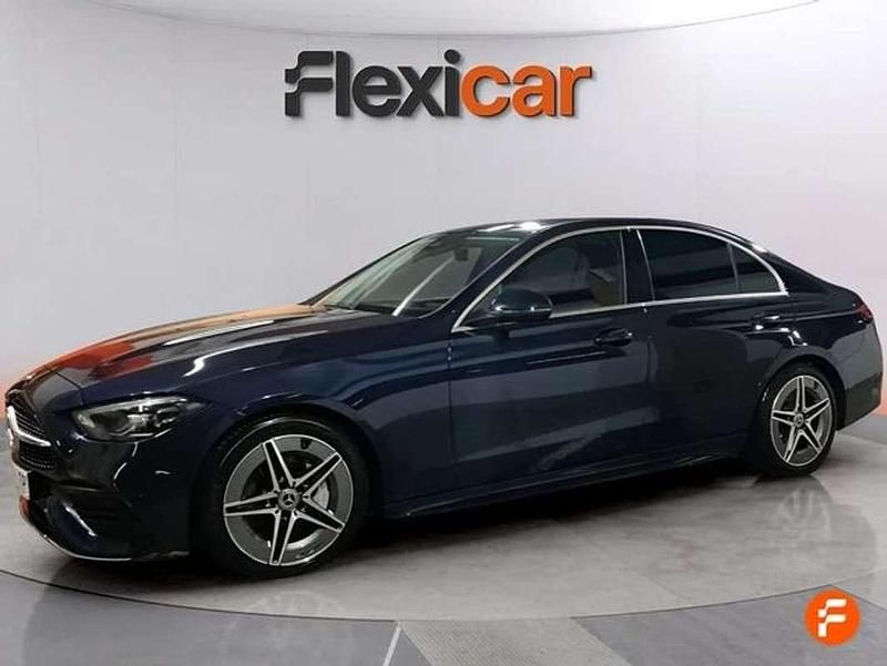 Usado Mercedes C200 204 CV (150 kW) 2021 Azul Berlina