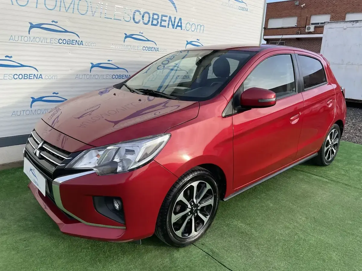 Używany Mitsubishi Space Star 71 KM (52 kW) 2023 Czerwony Hatchback