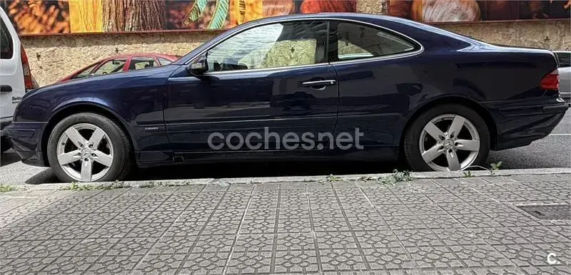 Usado Mercedes CLK230 Elegance 193 CV (141 kW) 2000 Azul Coupe