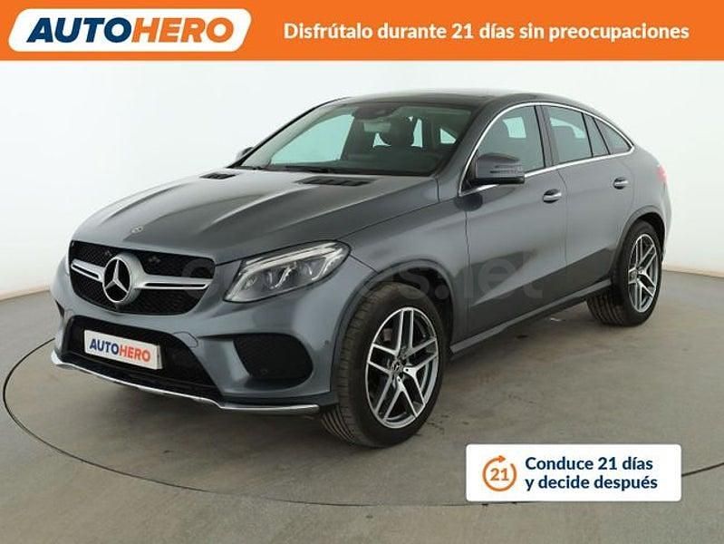 Usado Mercedes GLE350 AMG line 258 CV (189 kW) 2019 Gris / plata Coupe