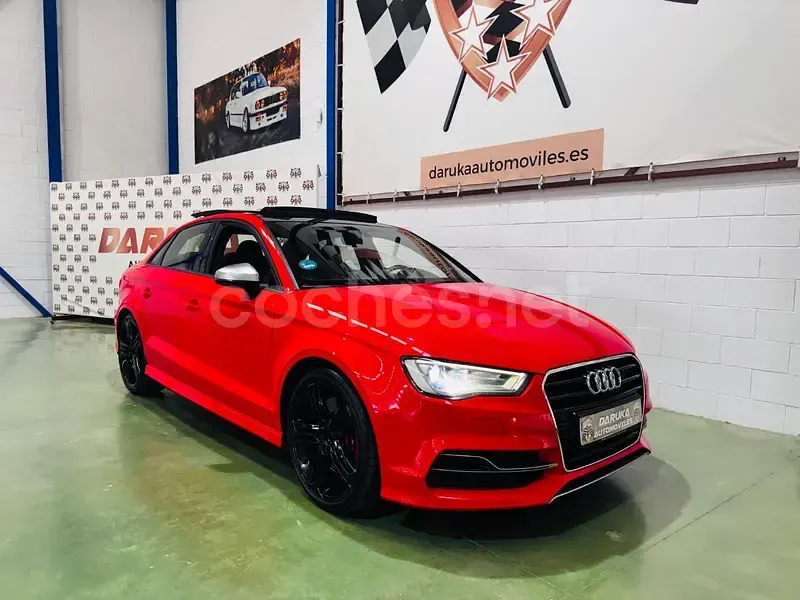 Usado Audi A3 300 CV (220 kW) 2015 Rojo Berlina