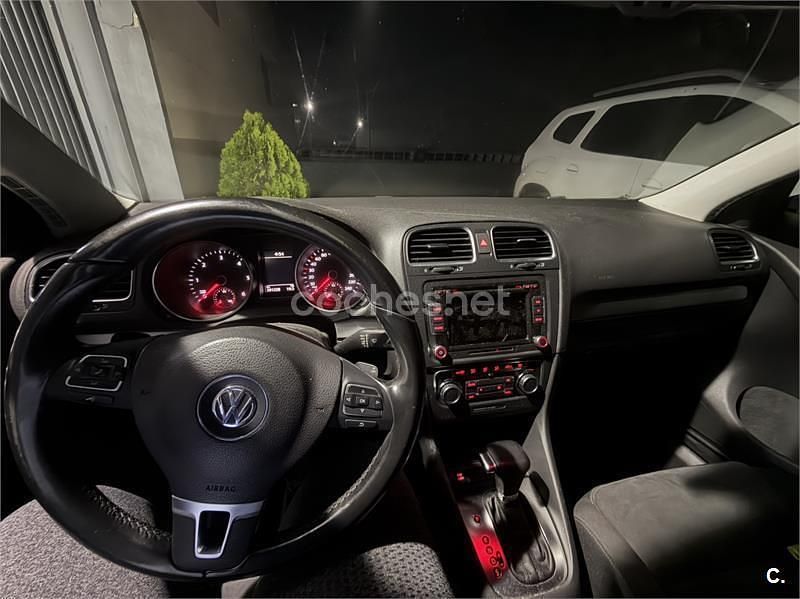 Usado VW Golf VI Sport 105 CV (77 kW) 2010 Negro Utilitario