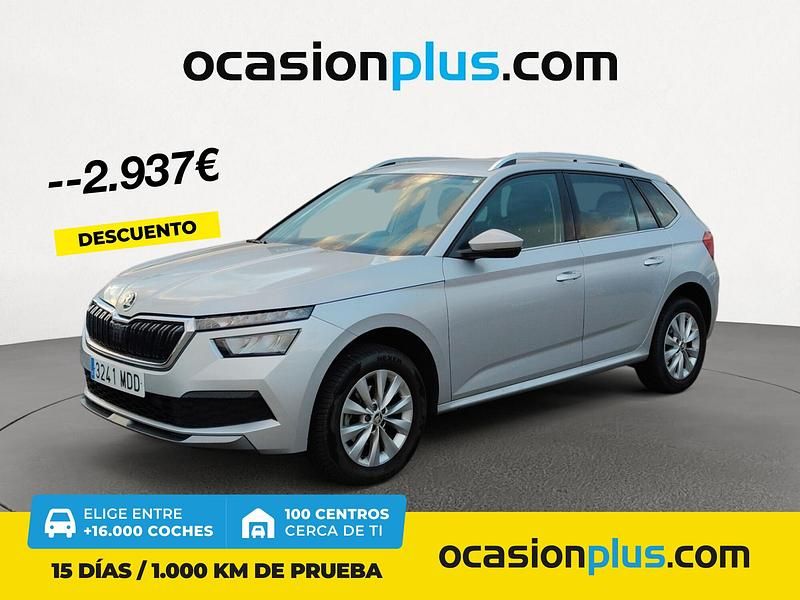 Gris Usado 2022 Skoda Kamiq Ambition SUV | 17.200 € (Precio justo) - Imagen 1/4