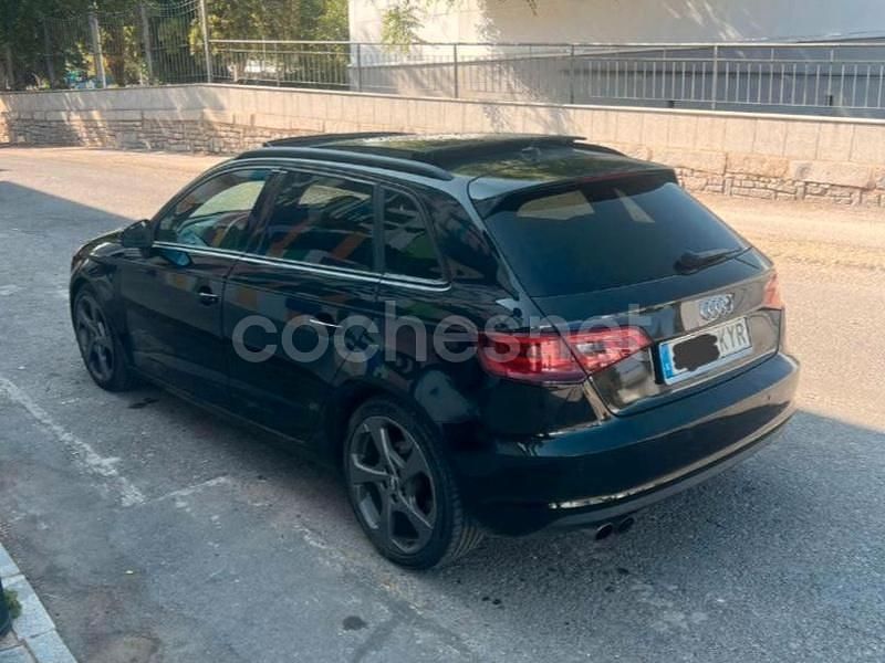 Usado Audi A3 S-Line 184 CV (135 kW) 2015 Negro Berlina
