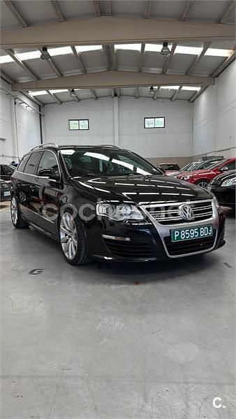 Usado VW Passat R 300 CV (220 kW) 2009 Negro Familiar