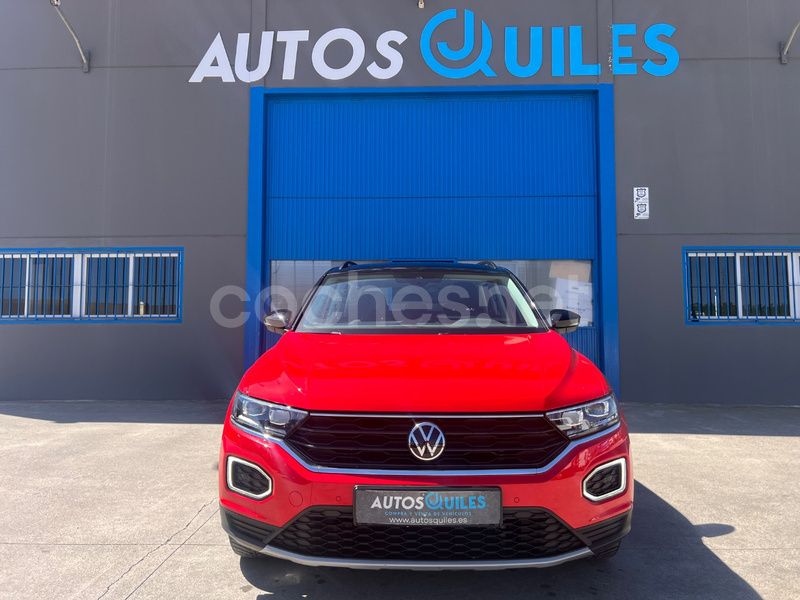 Rojo Usado 2021 VW T-Roc Edition SUV | 21.500 € (Precio justo) - Imagen 1/4