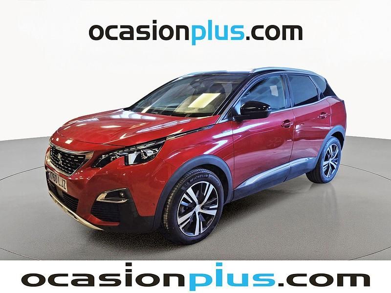 Usado Peugeot 3008 GT-line 131 CV (96 kW) 2020 Rojo SUV