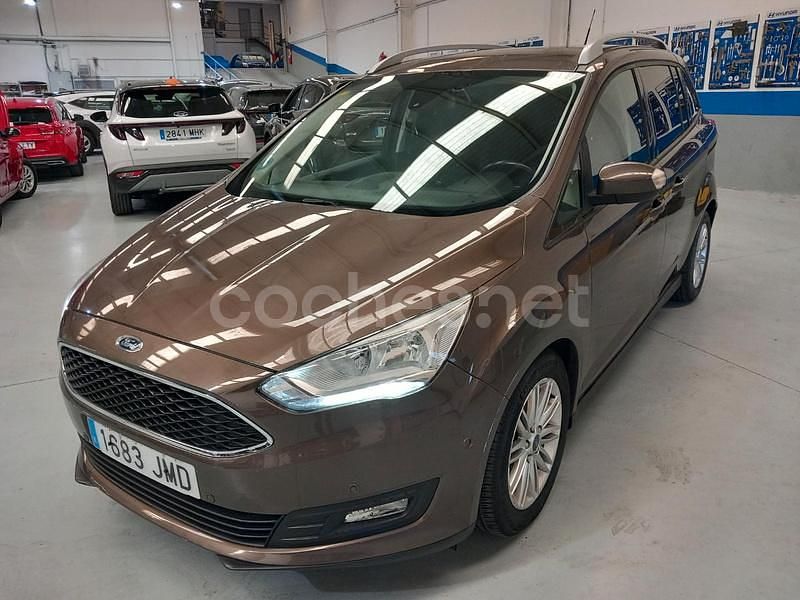 Marrón Usado 2016 Ford Grand C-Max Trend Monovolumen | 11.300 € (Precio justo) - Imagen 1/4