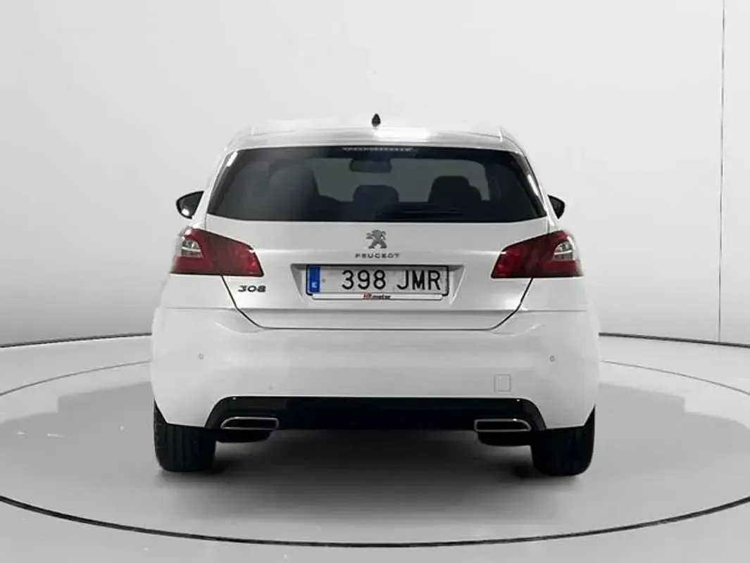 Usado Peugeot 308 Style 110 CV (80 kW) 2016 Blanco Utilitario